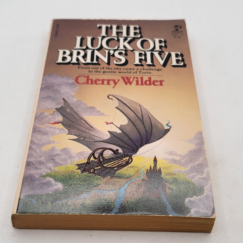 Cherry Wilder The Luck of Brin's Five Paperback 1979 1st Pocket Printing Good